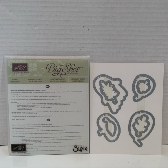 Stampin’ Up! Sizzix FUN FALL Framelits dies 8 pcs - Picture 2 of 5